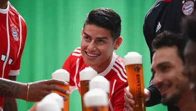 James Rodr&iacute;guez: &ldquo;O Bayern &eacute; um grande clube e posso me imaginar jogando aqui por muitos anos&rdquo;