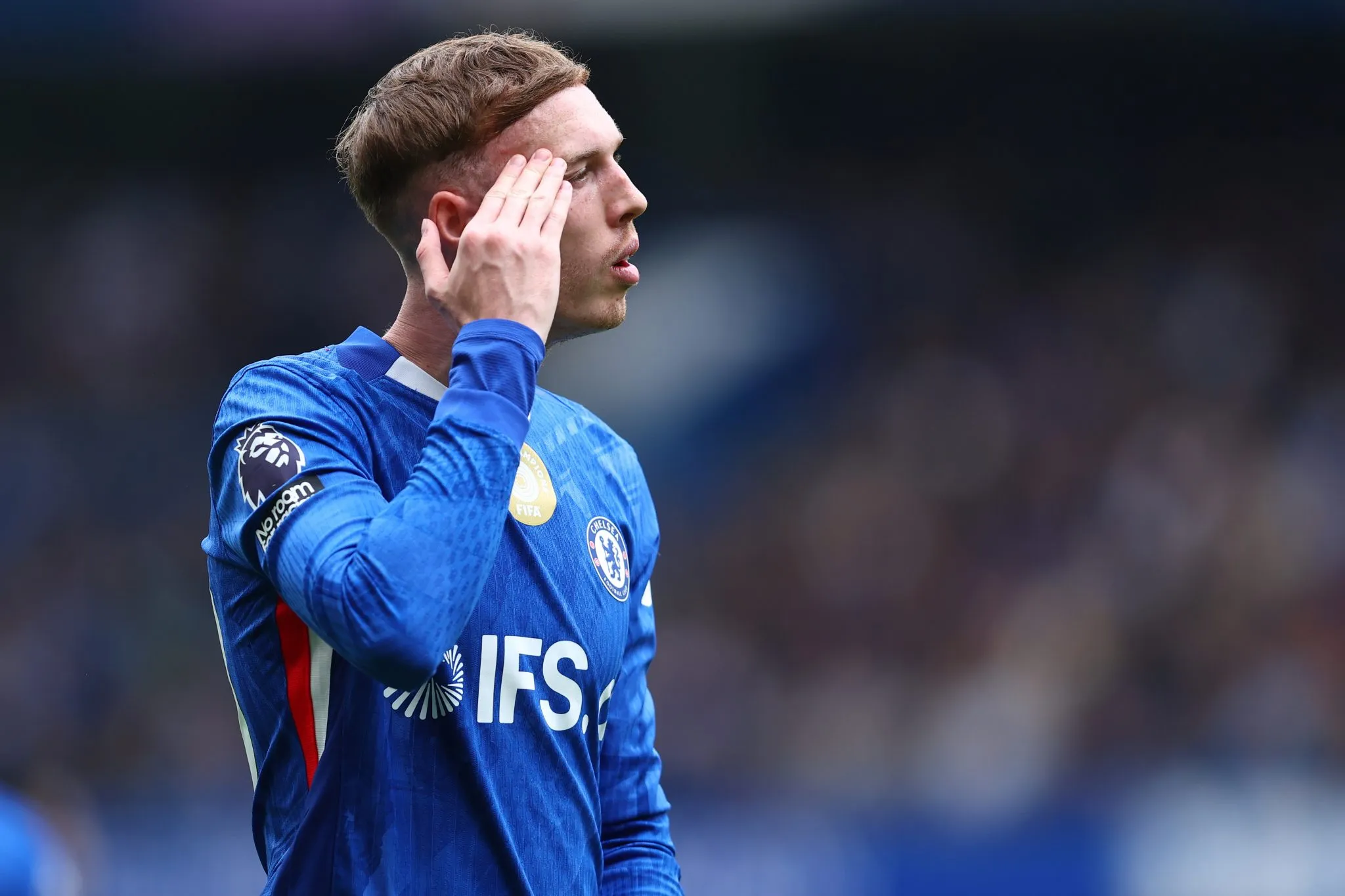 Cole Palmer n&atilde;o teve temporada f&aacute;cil com o Chelsea (Foto: Paul Terry/Sportimage/Icon Sport)