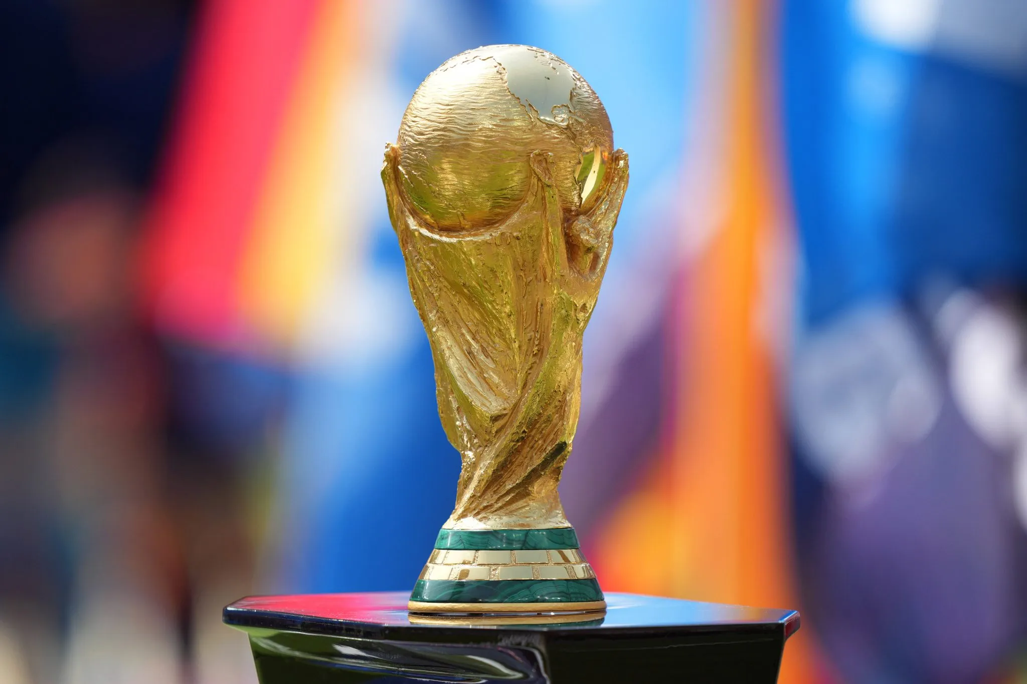 A ta&ccedil;a da Copa do Mundo
