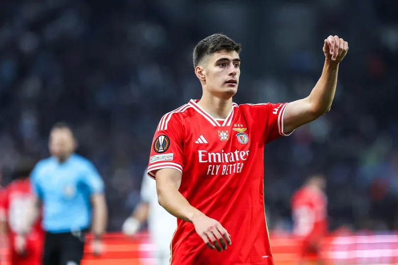 O zagueiro Ant&oacute;nio Silva, de 20 anos, em a&ccedil;&atilde;o pelo Benfica (Foto: Icon Sport)