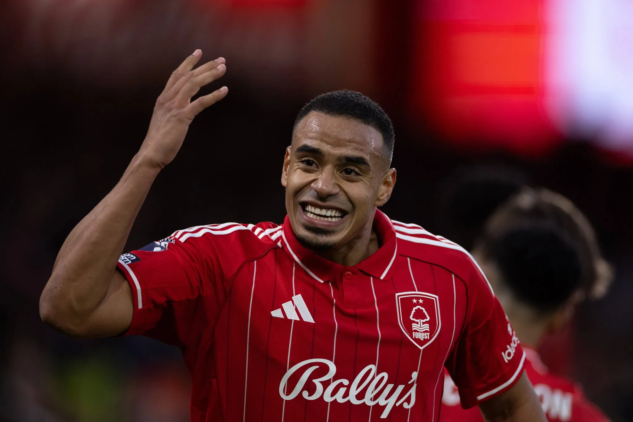 Murillo em jogo do Nottingham Forest