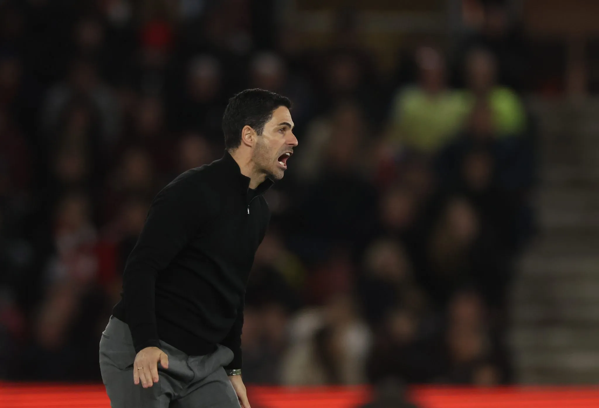 Mikel Arteta durante partida entre Arsenal e Southampton pela FA Cup (Foto: PA Images/Iconsport)