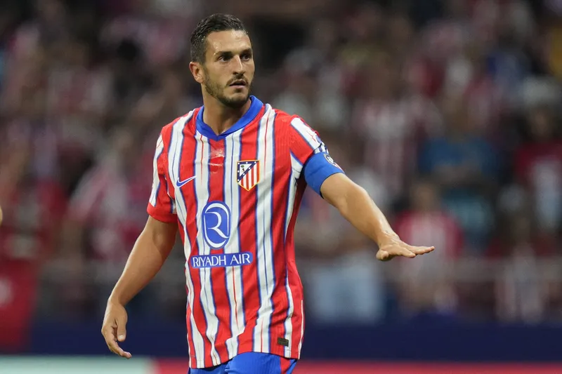 Koke em a&ccedil;&atilde;o pelo Atl&eacute;tico de Madrid 