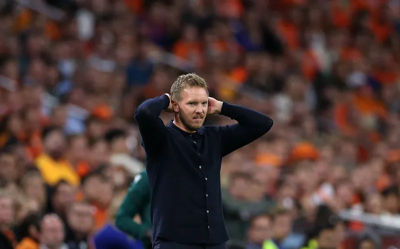 Julian Nagelsmann, t&eacute;cnico da sele&ccedil;&atilde;o alem&atilde;