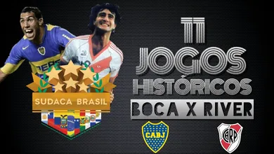 [Sudaca Brasil] Onze jogos hist&oacute;ricos entre Boca Juniors e River Plate