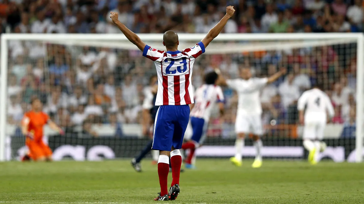 Miranda &eacute; um dos jogadores-chave do Atl&eacute;tico de Madrid de Simeone (AP Photo/Daniel Ochoa de Olza)