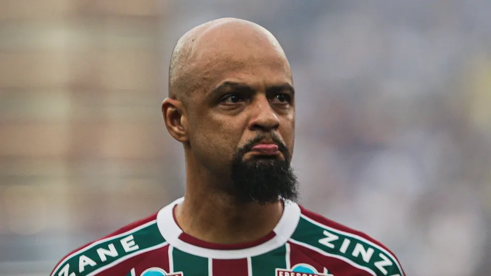 Felipe Melo se emocionou antes mesmo da jogo em que o Fluminense conquistou a Libertadores - Foto: Lucas Mer&ccedil;on/Fluminense FC