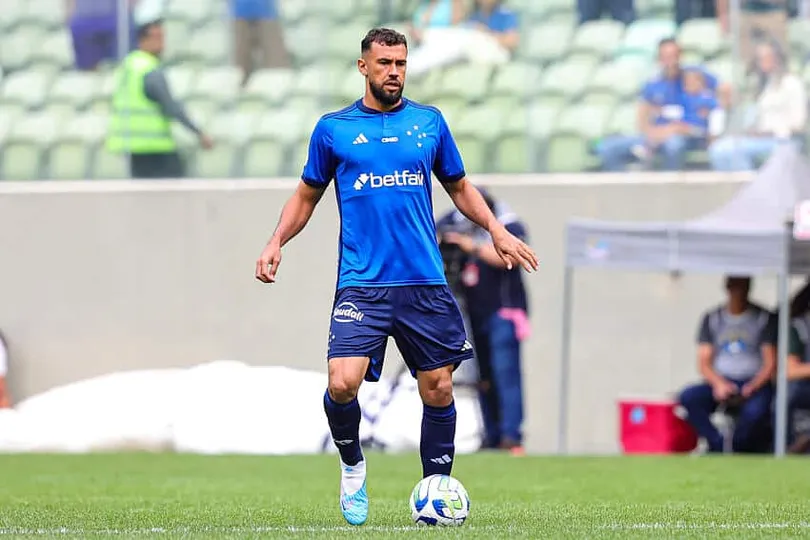 Luciano Cast&aacute;n em Cruzeiro x Goi&aacute;s