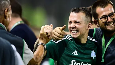 Bernard brindou o Panathinaikos com uma &oacute;tima vit&oacute;ria sobre o Olympique na Champions