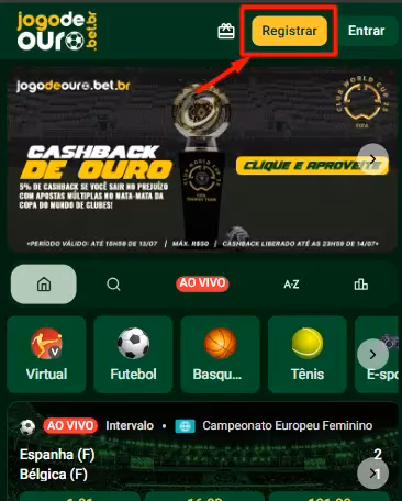Jogo de Ouro bet: an&aacute;lise da casa de apostas e poss&iacute;veis b&ocirc;nus