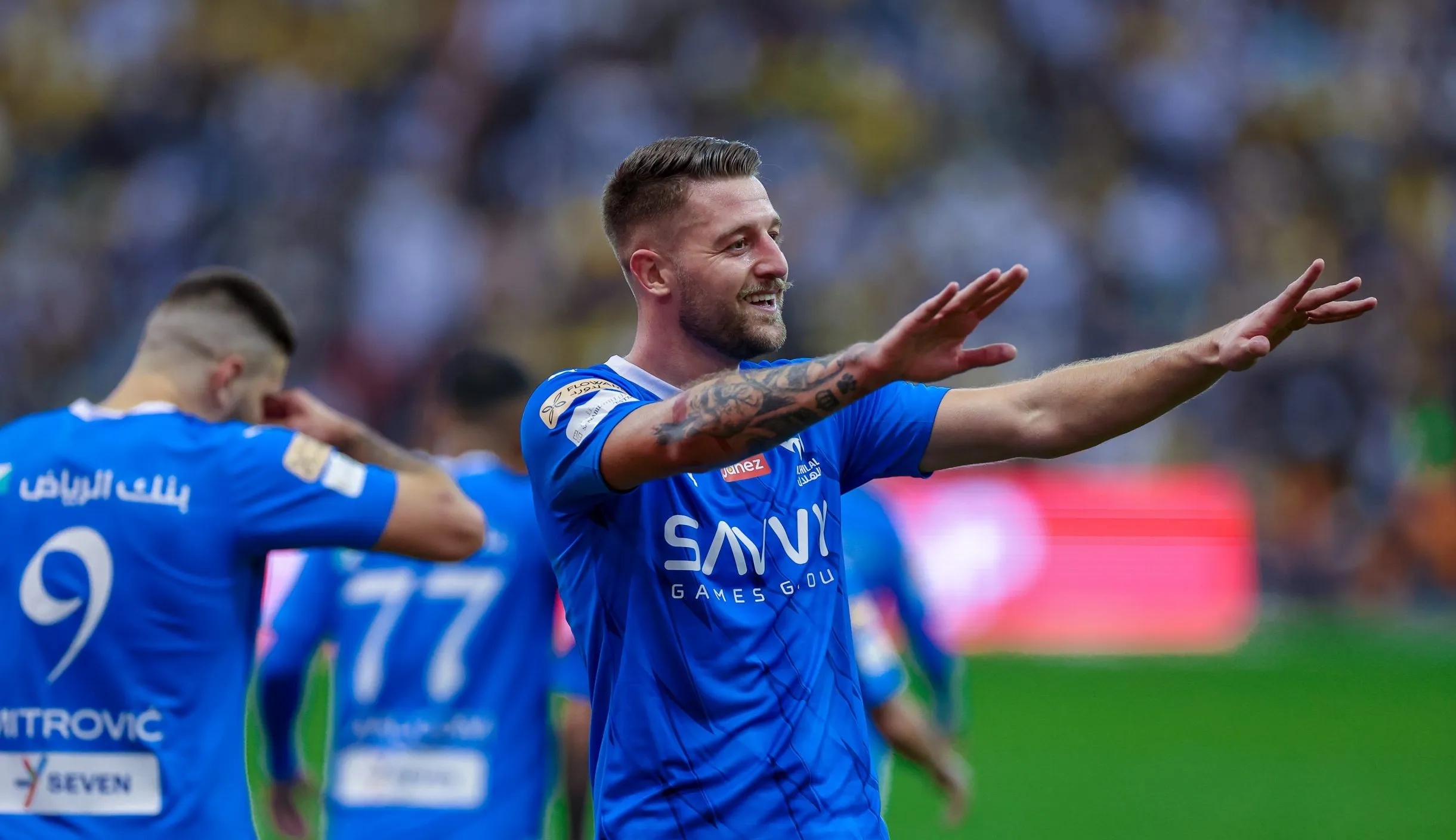 Com VAR pol&ecirc;mico e &lsquo;surto&rsquo; de Lu&iacute;s Castro, Al-Hilal abre dist&acirc;ncia para o Al-Nassr no Saudita