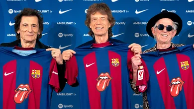 Barcelona ter&aacute; camisa com o logotipo dos Rolling Stones para cl&aacute;ssico contra o Real Madrid