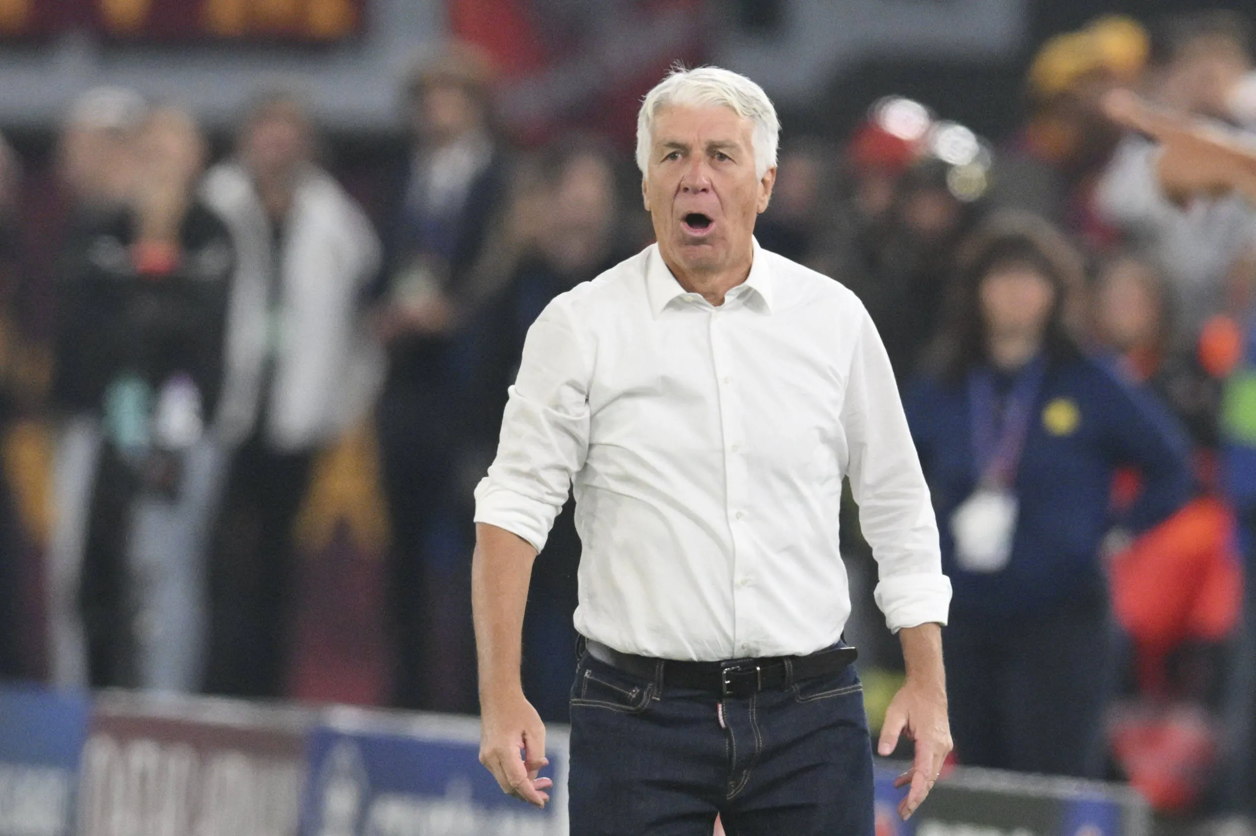 Gian Piero Gasperini lamentou derrota da Roma para Real Madrid (Foto: Imago/aal.photo)