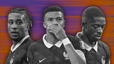 Nem Mbapp&eacute;, nem Demb&eacute;l&eacute; e nem Olise: Estrelas da Fran&ccedil;a apagam e esbarram em velha kriptonita