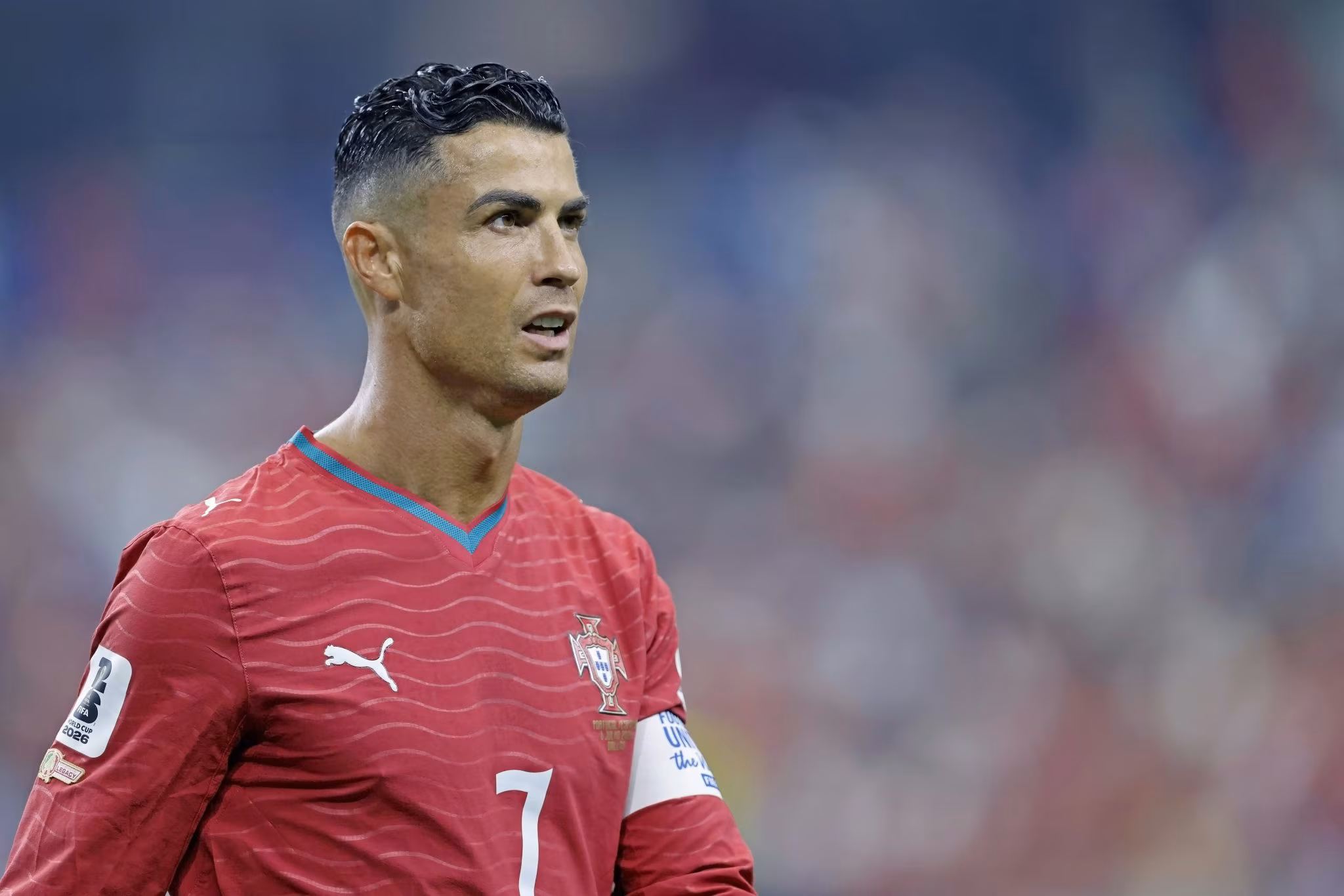 Cristiano Ronaldo teve jogo apagado contra a Espanha