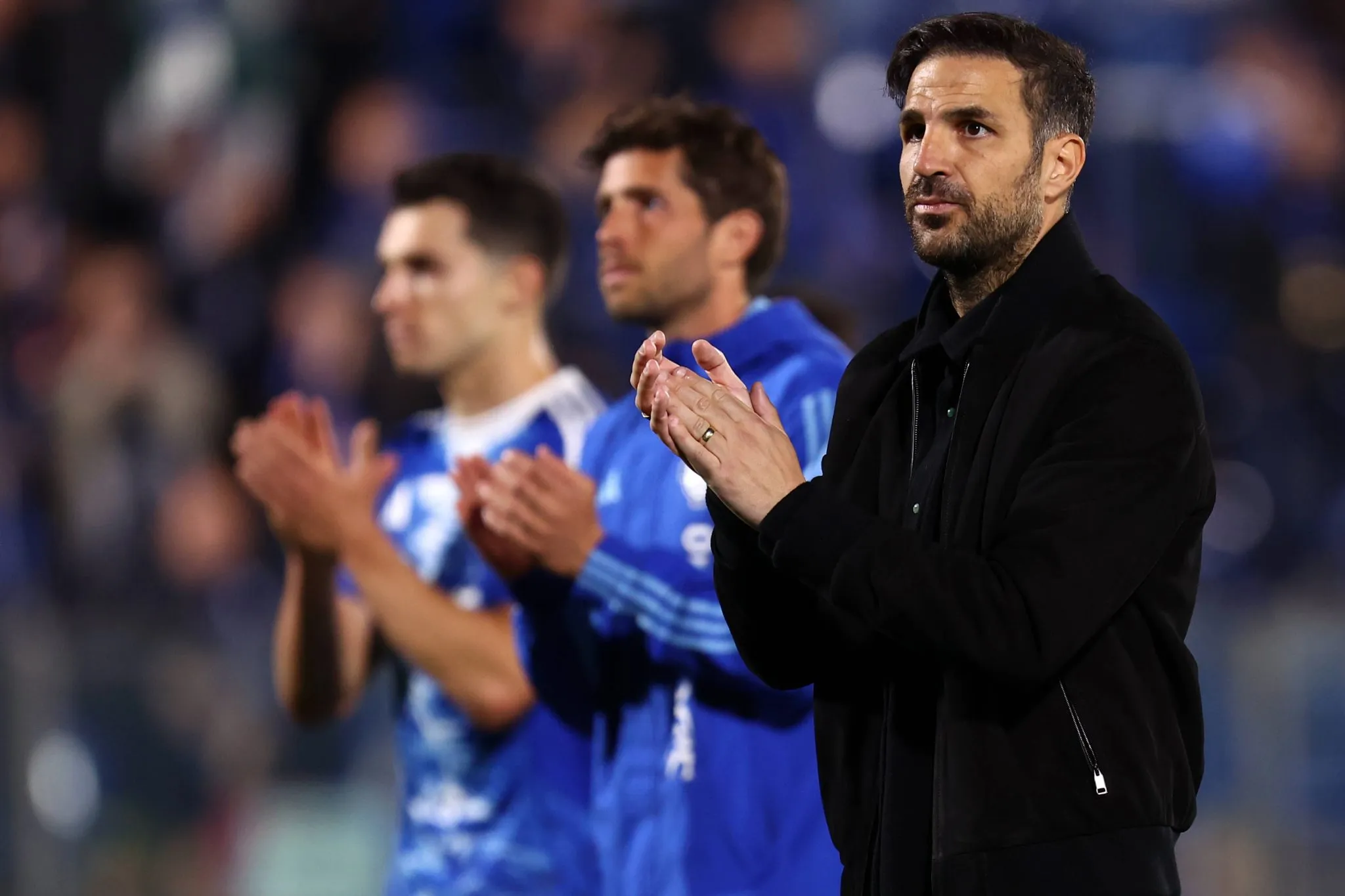 Cesc F&agrave;bregas agradece apoio dos torcedores do Como