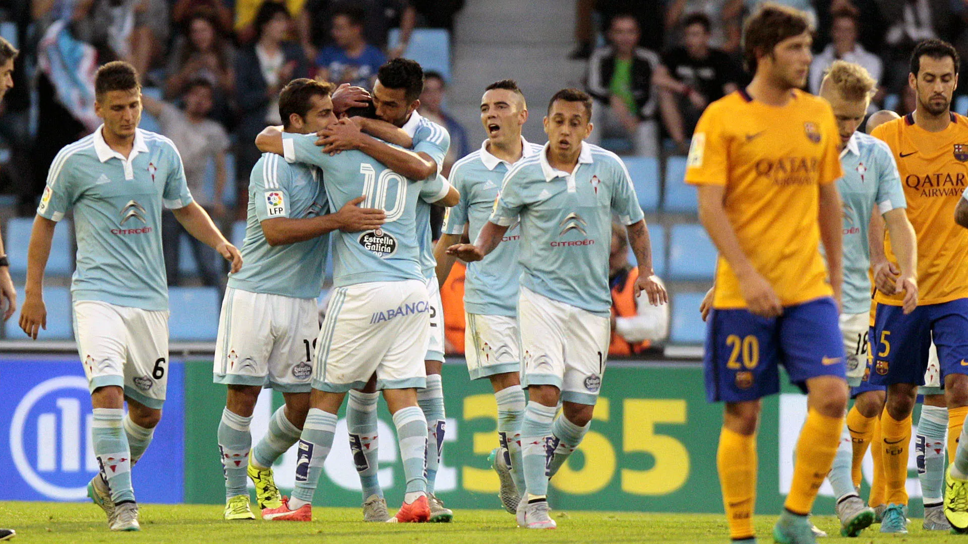 O Celta n&atilde;o s&oacute; venceu o Bar&ccedil;a, como goleou. E com gola&ccedil;os