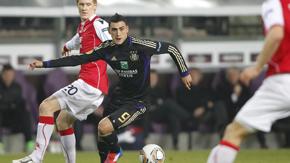 Mat&iacute;as Su&aacute;rez, a refer&ecirc;ncia de ataque do Anderlercht