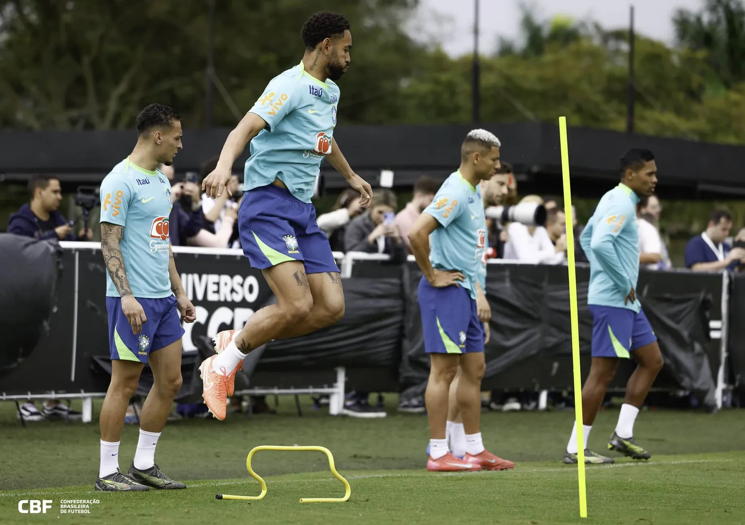 Cunha deve ser a grande novidade na Sele&ccedil;&atilde;o contra o Paraguai (Foto: Rafael Ribeiro/CBF)