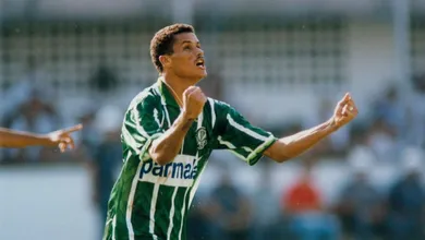 Com Rivaldo, primeira m&aacute;quina de t&iacute;tulos de Luxemburgo confirmou a soberania nacional do Palmeiras