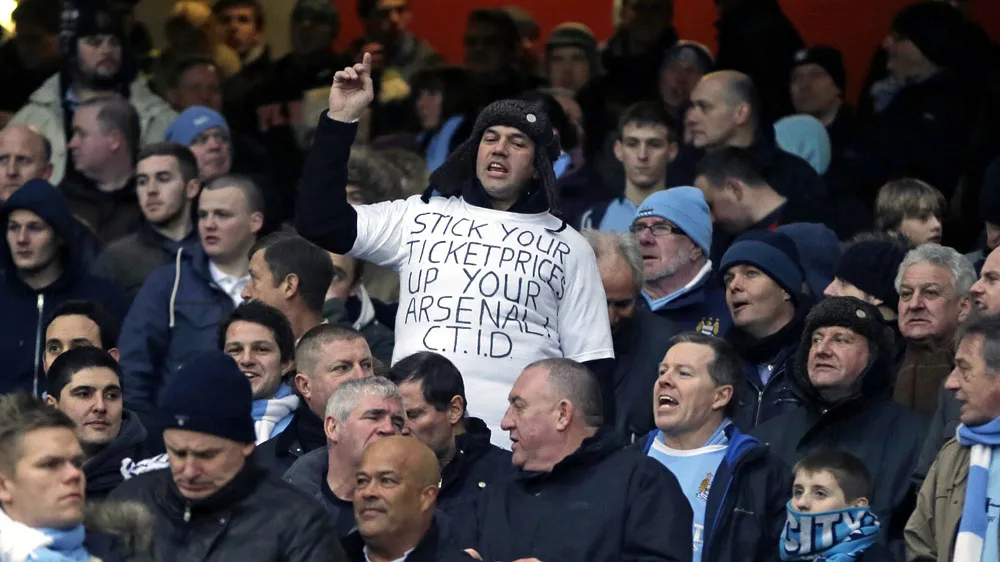 Press&atilde;o contra os pre&ccedil;os altos nos ingressos da Premier League aumenta