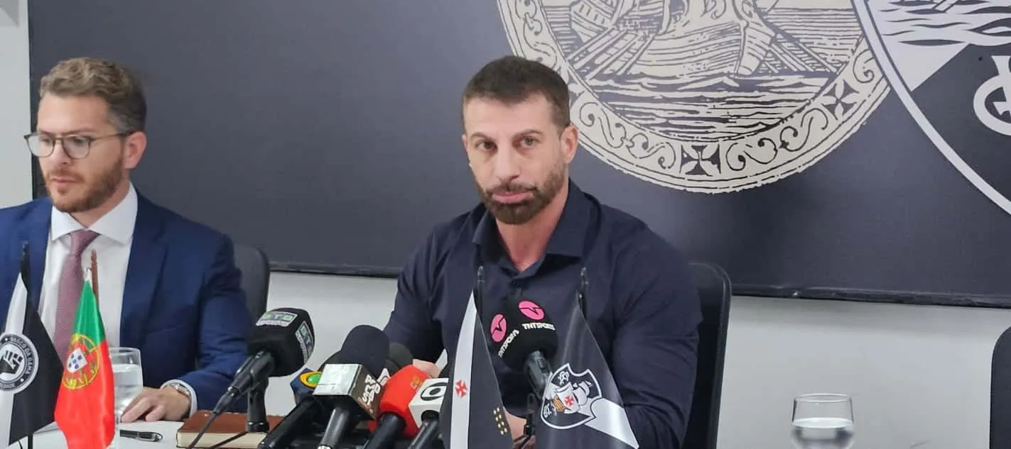 Pedrinho fala em evitar colapso com a 777 e promete continuidade da SAF do Vasco