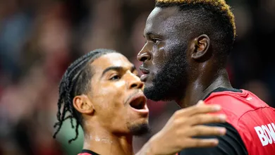 Artilheiro do Leverkusen desencanta na Champions em vit&oacute;ria sobre o Milan