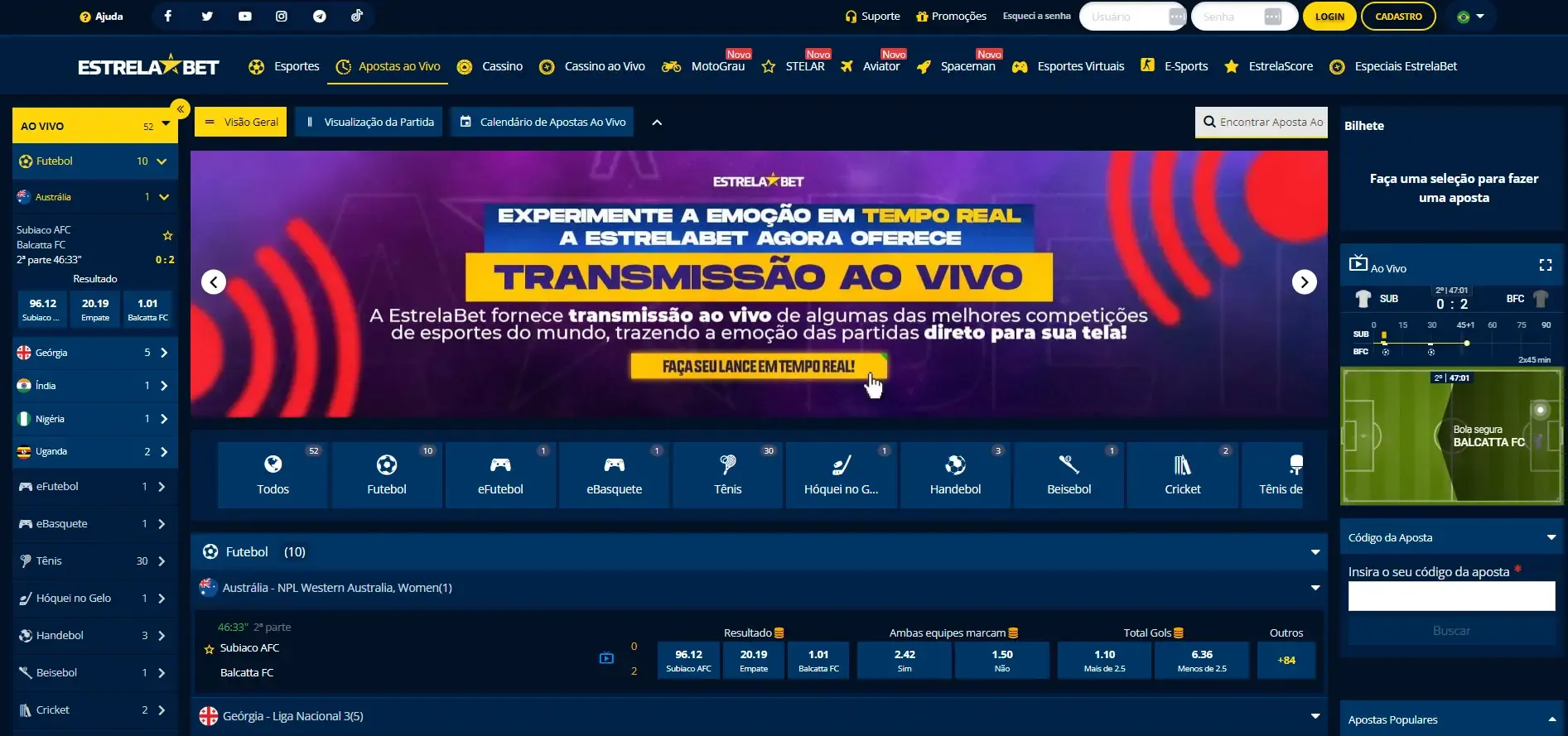 RECURSOS ESTRELA BET