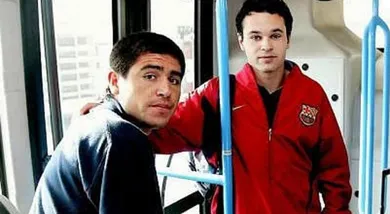 Riquelme: &ldquo;Iniesta &eacute; incr&iacute;vel, v&ecirc; do campo aquilo que s&oacute; conseguimos no sof&aacute; ou nas arquibancadas&rdquo;