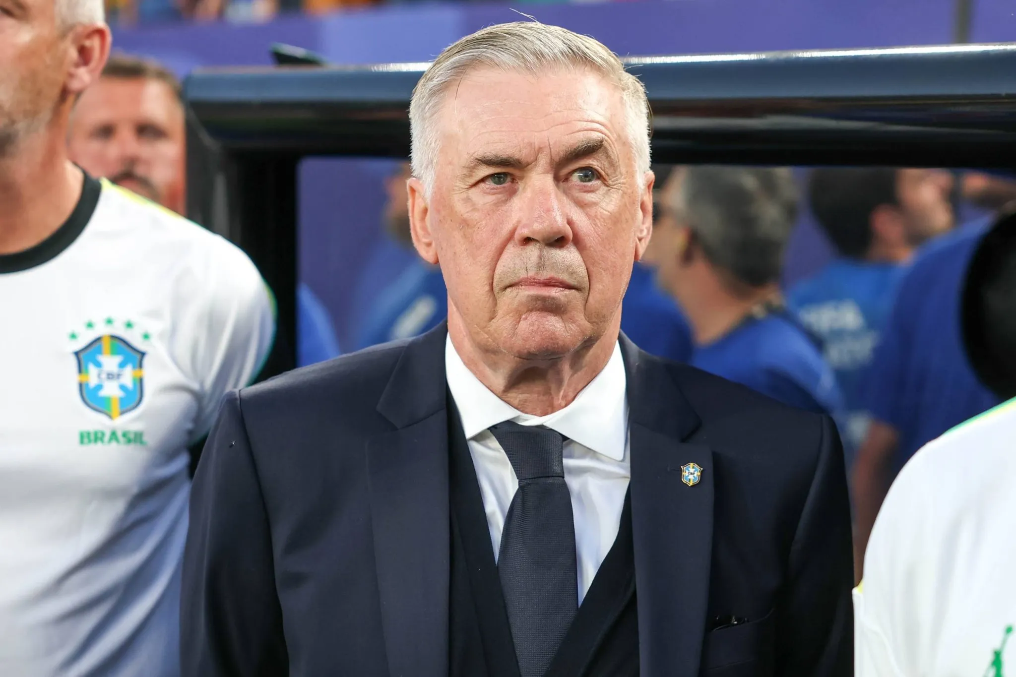 Carlo Ancelotti, t&eacute;cnico da sele&ccedil;&atilde;o brasileira