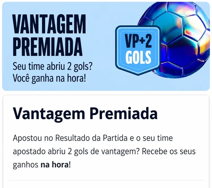 Vantagem Premiada da Sportingbet