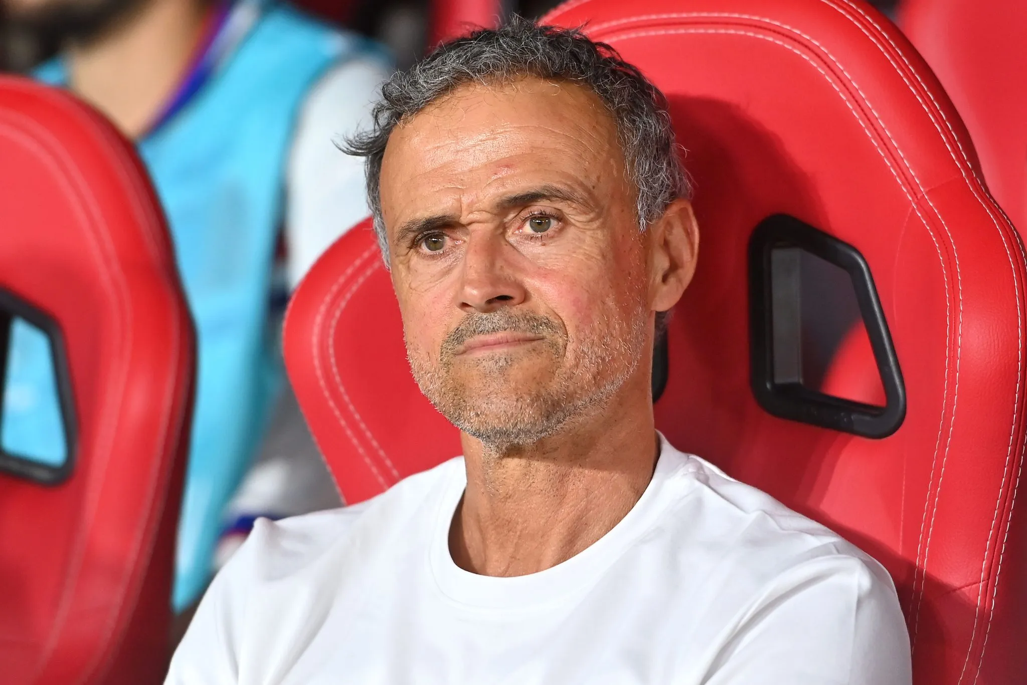 Luis Enrique em jogo do PSG