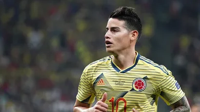 De Laurentiis confirma interesse em James e que Real Madrid tem &ldquo;expectativas exageradas&rdquo;