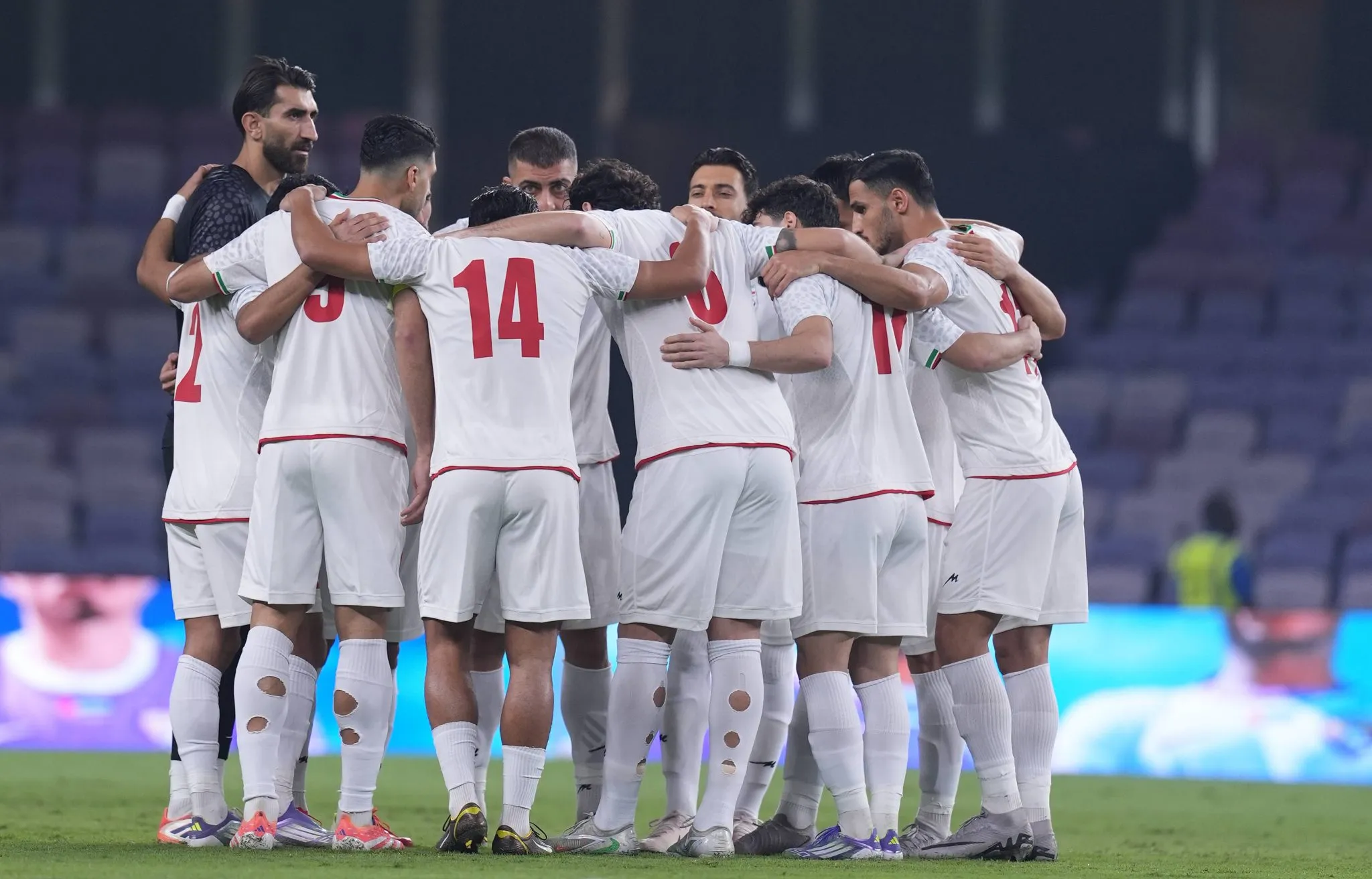 Jogadores do Ir&atilde; em eliminat&oacute;rias para a Copa do Mundo