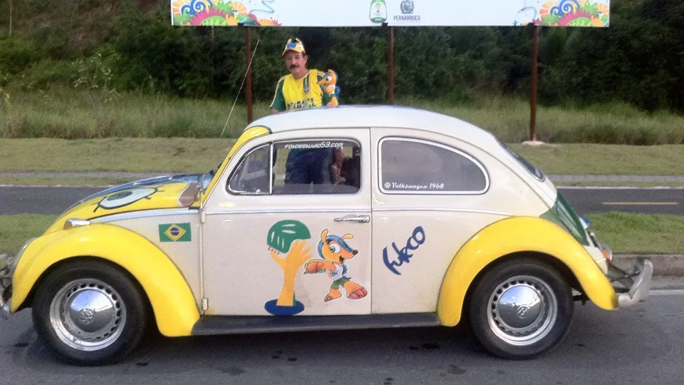 O Fuleco-M&oacute;vel (Foto: Bruno Bonsanti/Trivela)