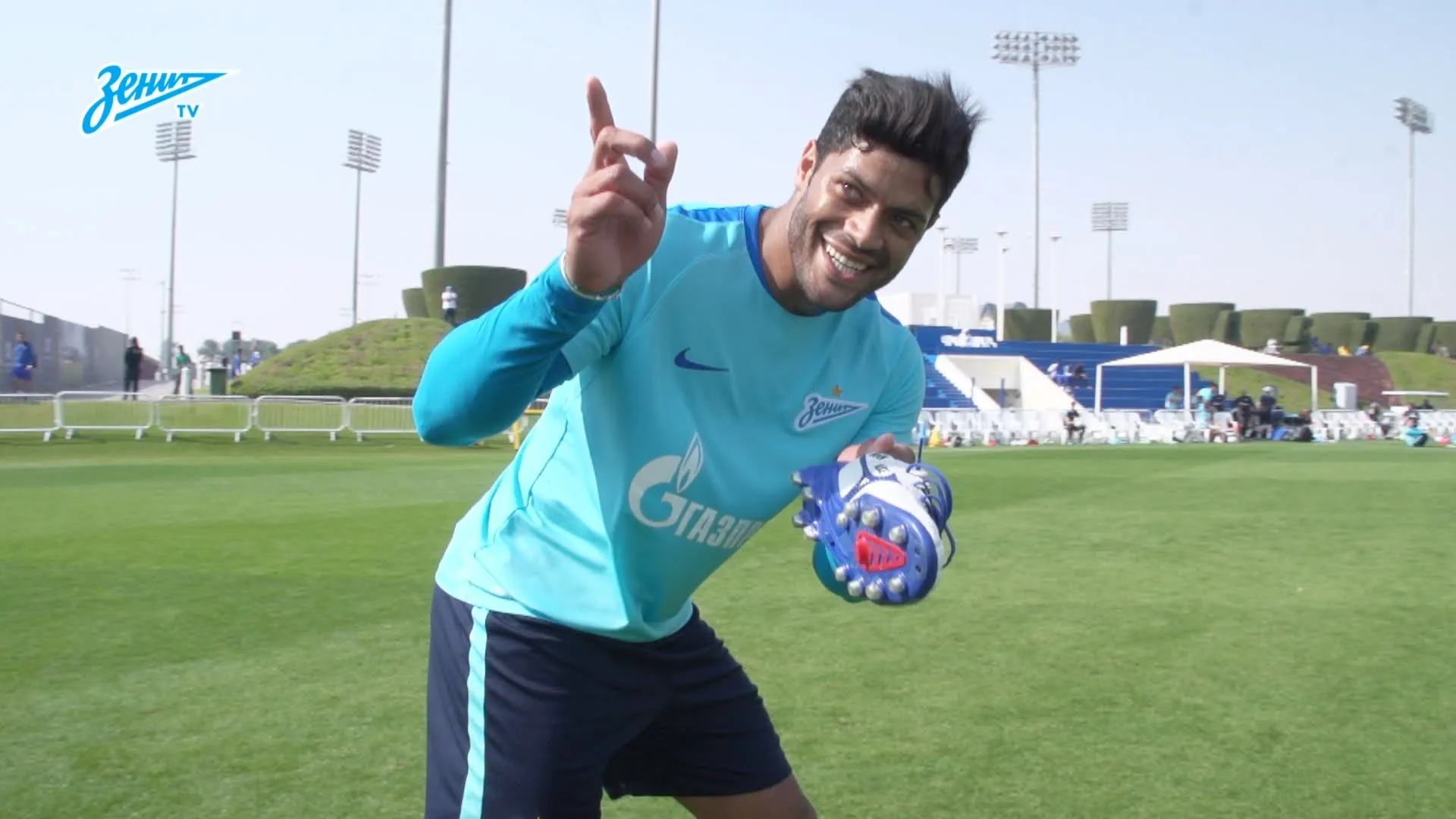 [V&iacute;deo] Hulk foi bem engra&ccedil;adinho ao cobrar um p&ecirc;nalti no treino do Zenit
