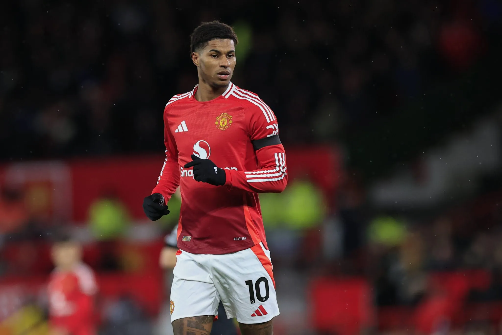 Marcus Rashford em atua&ccedil;&atilde;o pelo Manchester United (Foto: IMAGO / Pro Sports Images)