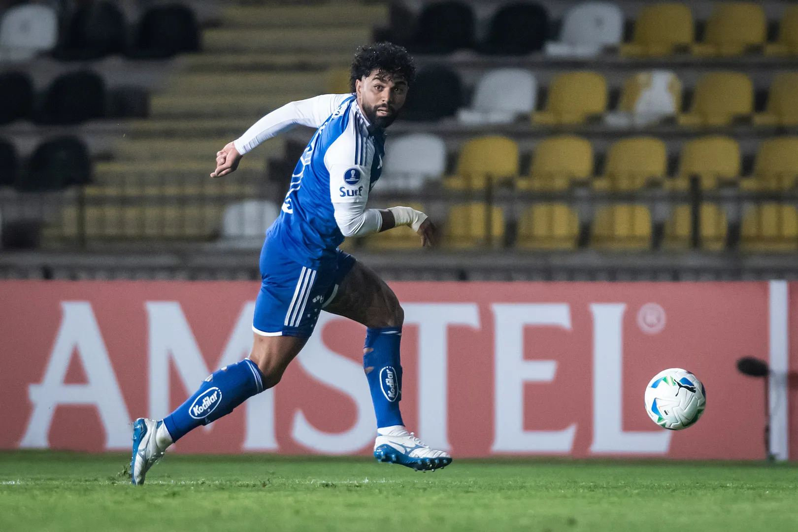 Gabigol e ataque do Cruzeiro n&atilde;o conseguiram converter oportunidades (Foto: Gustavo Aleixo/Cruzeiro)