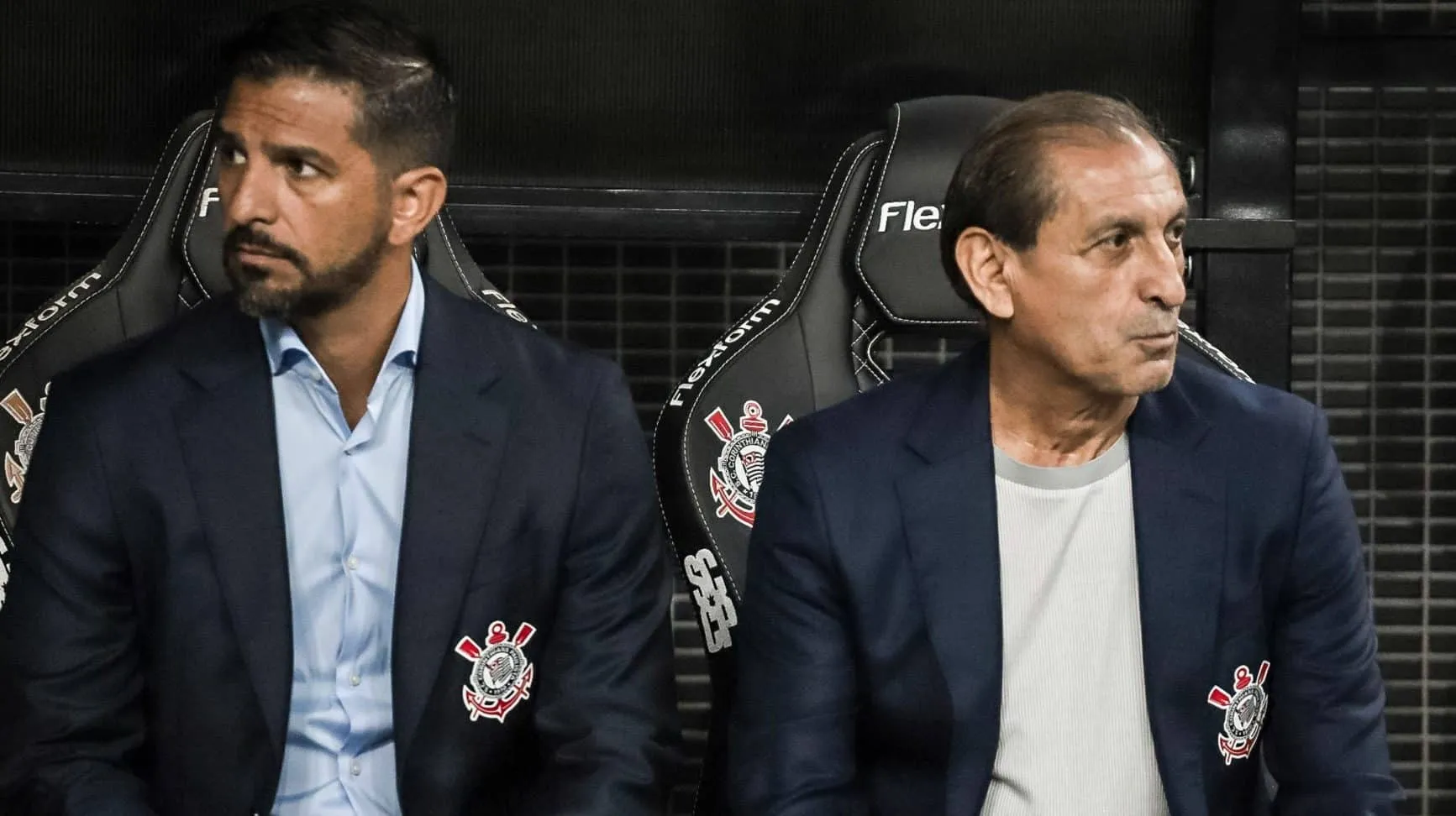 Bastidores: Emiliano D&iacute;az &eacute; o mais empolgado na vit&oacute;ria do Corinthians sobre o Crici&uacute;ma