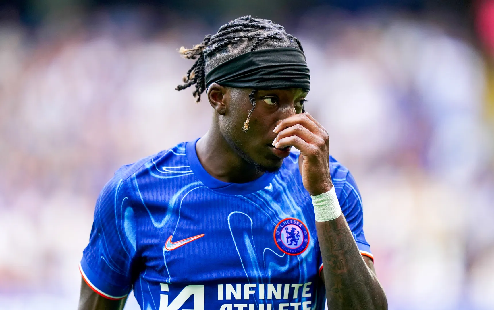 Madueke pelo Chelsea Foto: (Icon Sport)