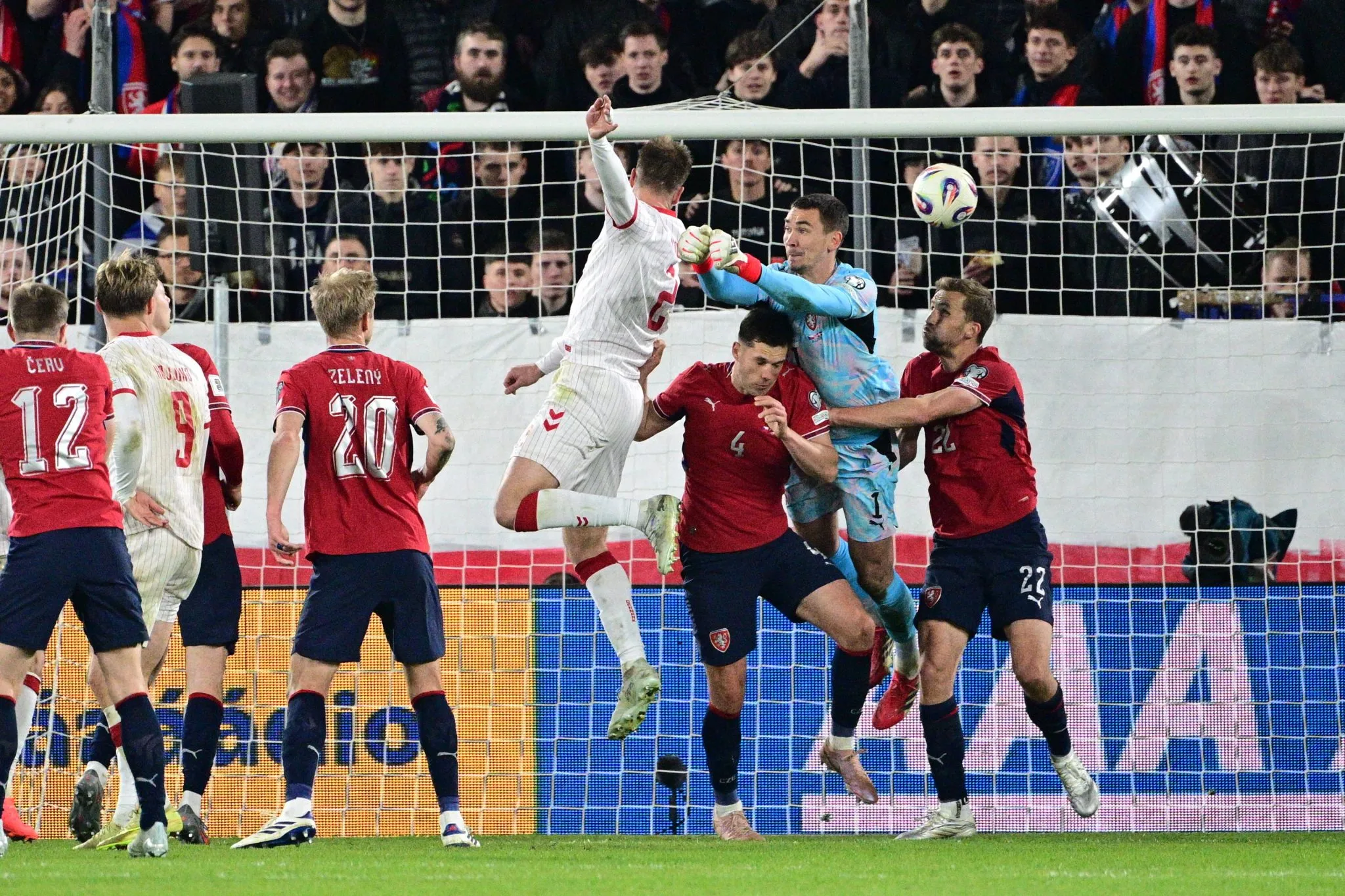 Rep&uacute;blica Tcheca x Dinamarca