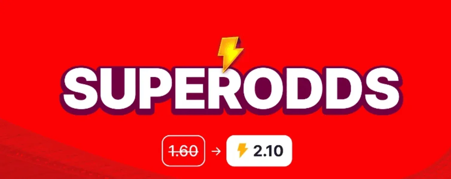 Simula&ccedil;&atilde;o de uma cota&ccedil;&atilde;o aumentada pelas Super Odds da Superbet