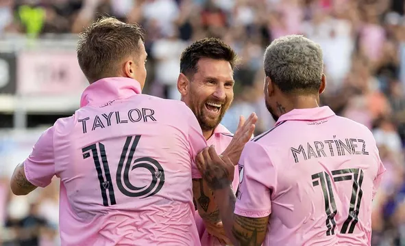 Atacante brinca e prova que Messi nos EUA &eacute; festa de todos &ndash; at&eacute; dos colegas