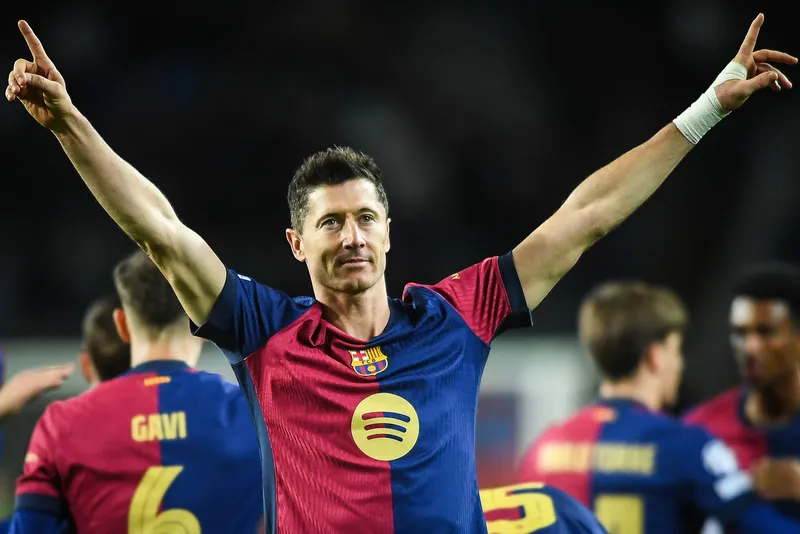 Lewandowski ultrapassou os 100 gols em Champions League 
