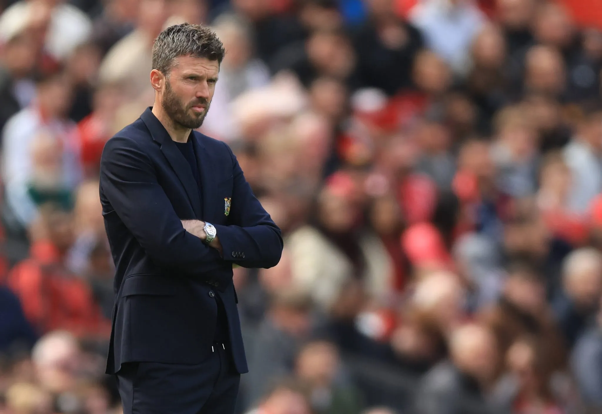 Michael Carrick, treinador do Manchester United (Foto: Imago/APL)