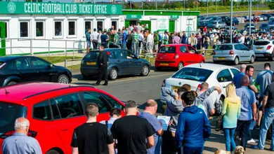 Torcedores at&eacute; acampam e, em apenas um dia, Celtic vende 41 mil carn&ecirc;s de temporada