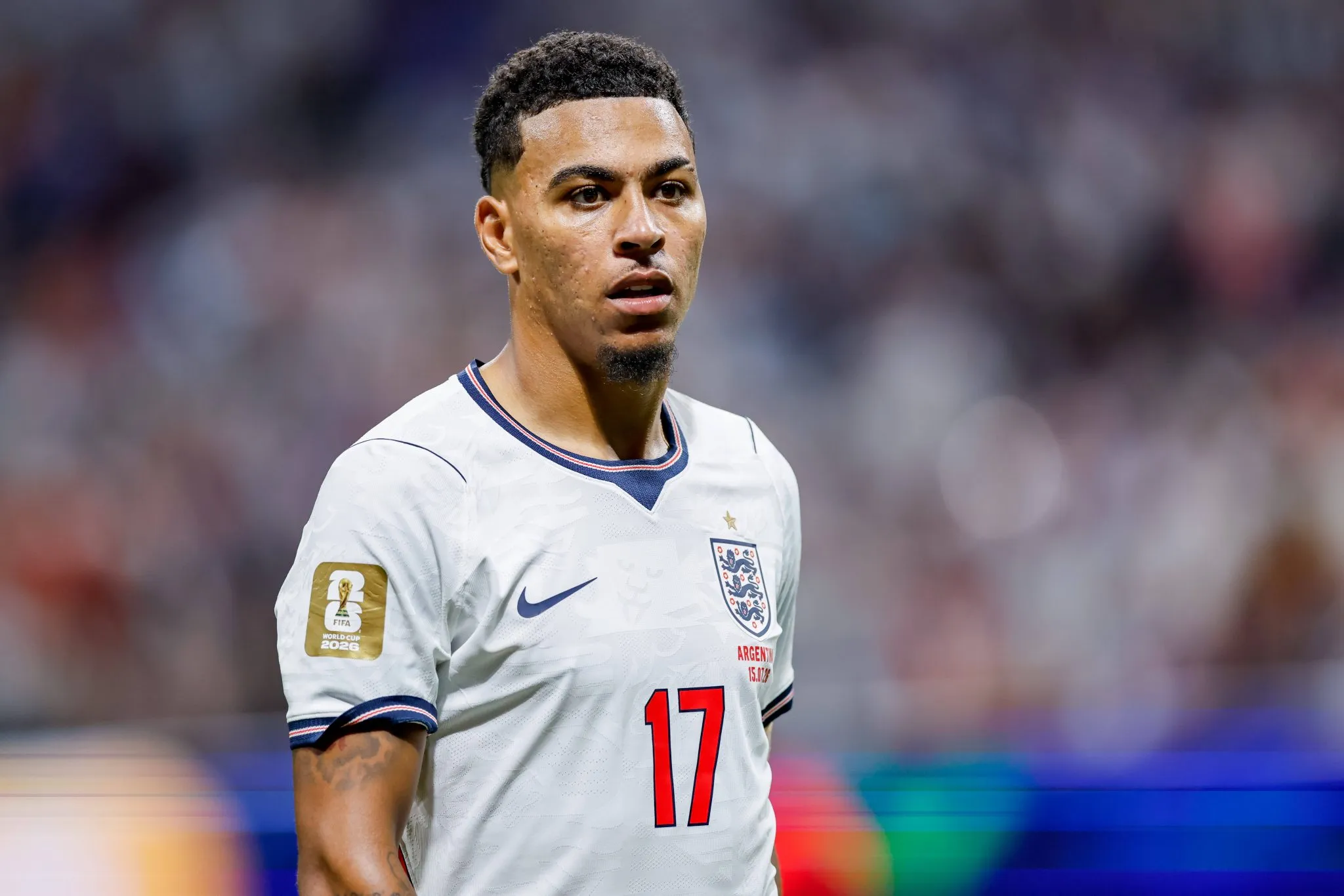 Morgan Rogers em a&ccedil;&atilde;o pela sele&ccedil;&atilde;o inglesa