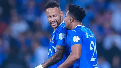 Neymar estreou com assist&ecirc;ncia, mas o show tamb&eacute;m foi saudita nos 6&times;1 do Al-Hilal