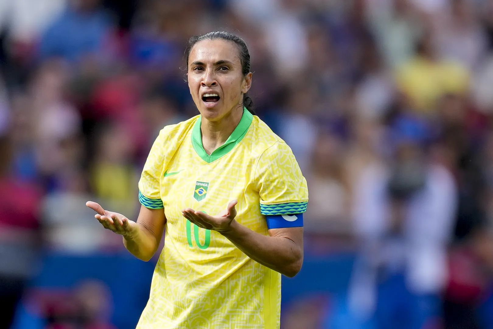 Foto: (IconSport) - Marta, do Brasil