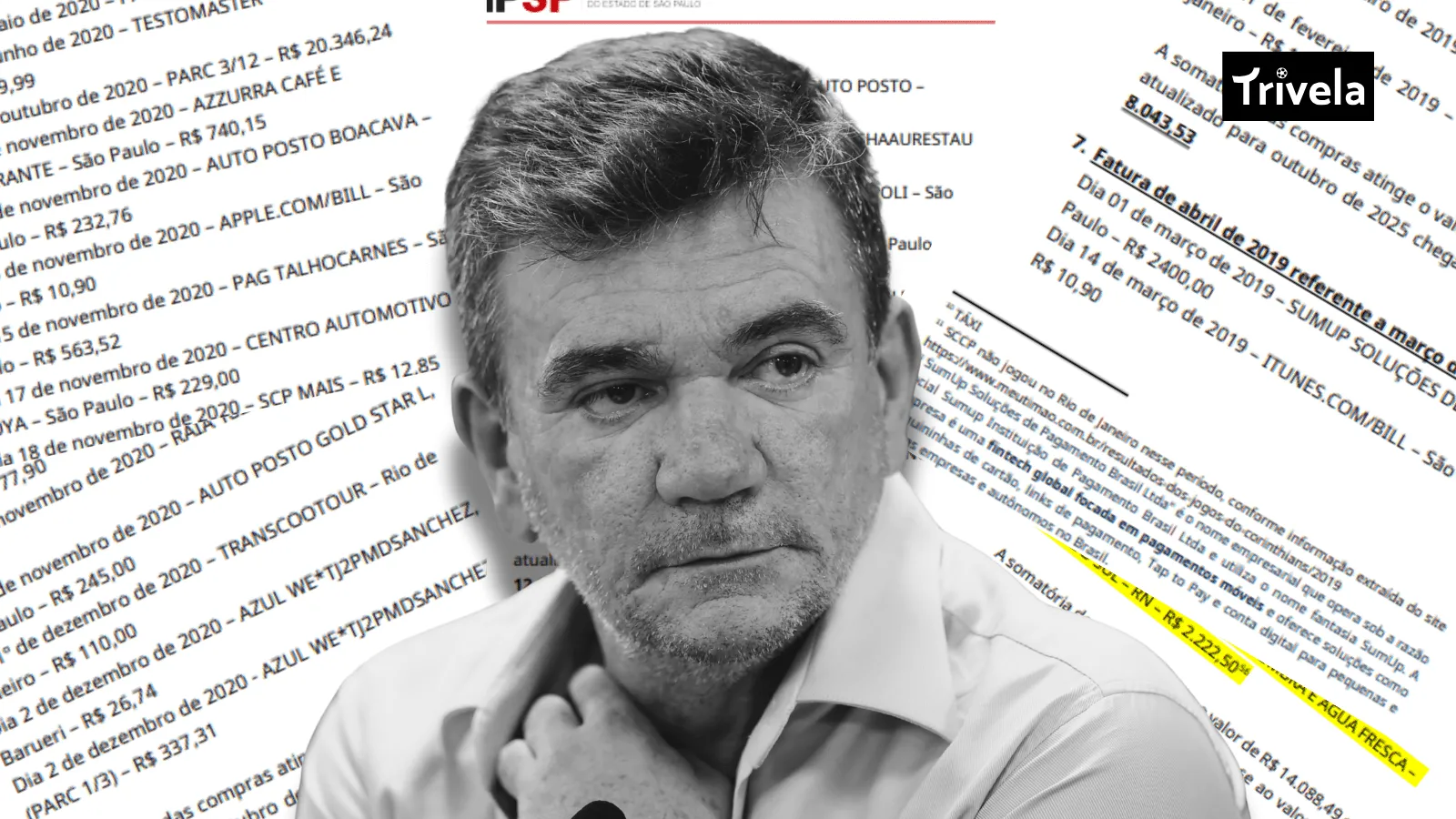 Rem&eacute;dio para libido, t&aacute;xi de R$ 30 mil&hellip; O cart&atilde;o do Corinthians que colocou Andr&eacute;s no alvo do MP